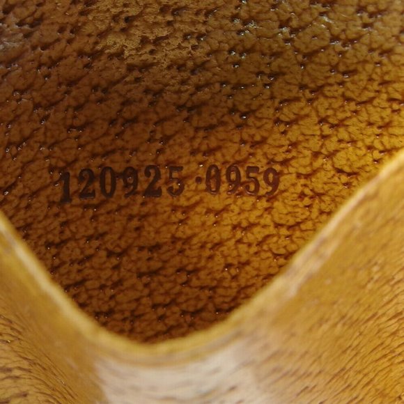 Authentic Used  GUCCI Key Case GG Canvas Beige Canvas ~ Leather - Picture 8 of 8